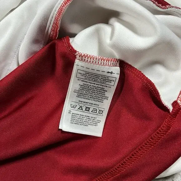 Indiana Hoosiers Jacket Mens L Adidas Full Zip Team Issued Track Climacool - Picture 8 of 16